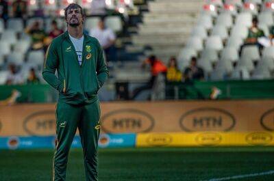 Eben's fiancée Anlia van Rensburg sings national anthem as Bok legend honoured: 'I was trying to take in every moment'