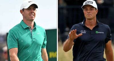 The Open LIVE: Rory McIlroy and Viktor Hovland in fierce battle after Tiger Woods farewell