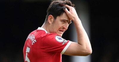 Maguire vows to get Manchester United career back on track after 2021-22 'setback'