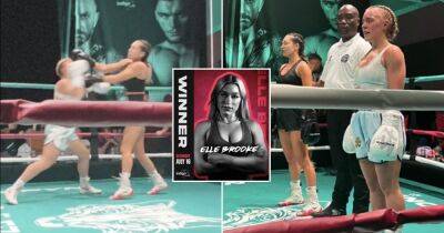 TikTok boxing: AJ Bunker suggests Elle Brooke fight may have been ‘rigged’