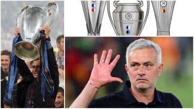 Jose Mourinho: Roma boss unveils tattoo design including nod to Chelsea and Man Utd wins