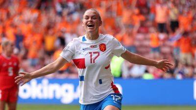 Switzerland 1-4 Netherlands: Romee Leuchter scores twice as Netherlands progress to Women's Euros quarter-finals