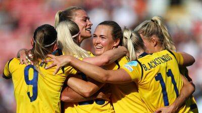 Sweden 5-0 Portugal: Kosovare Asllani stars as Sweden top Women's Euros Group C at Leigh Sports Village