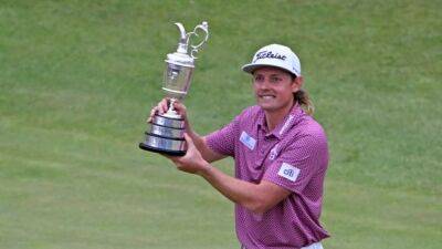 Cameron Smith rallies past McIlroy to win British Open for 1st major title