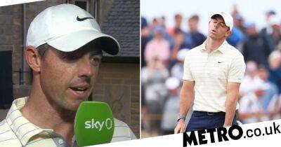 Rory McIlroy speaks out after failing to win The Open on ‘disappointing’ final day at St Andrews