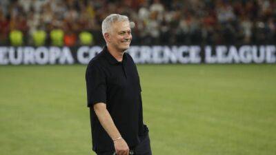 Mourinho shows off new tattoo celebrating unique trophy haul - channelnewsasia.com - Manchester - Portugal