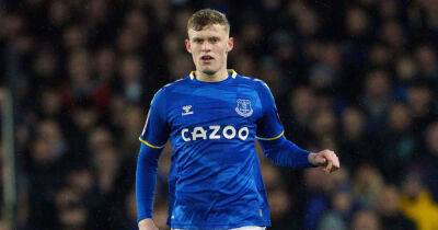 Everton defender Jarrad Branthwaite leaves Goodison Park on loan following Man City links