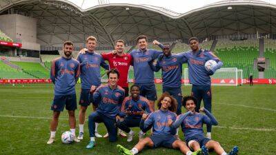 Fernandes, Sancho and Rashford train with Manchester United in Australia - in pictures
