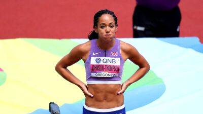Katarina Johnson-Thompson frustrated at failure to challenge for medals - bt.com -  Doha -  Tokyo -  Eugene