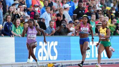 Dina Asher-Smith heartbroken with fourth place in 100m at World Championships - bt.com - Britain -  Doha - Jamaica -  Eugene