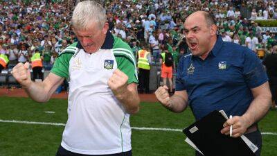 John Kiely makes room in the memory bank for Limerick's greatest glory