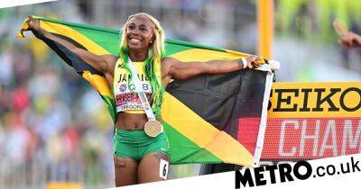 Shelly-Ann Fraser-Pryce wins fifth 100m world title as Dina Asher-Smith settles for fourth after another Jamaican clean sweep