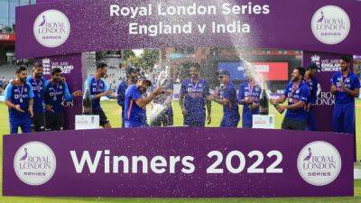 India Consolidate Third Spot In ICC ODI Rankings With Series Win vs England - sports.ndtv.com - Netherlands - South Africa - New Zealand - India - Pakistan -  Rotterdam