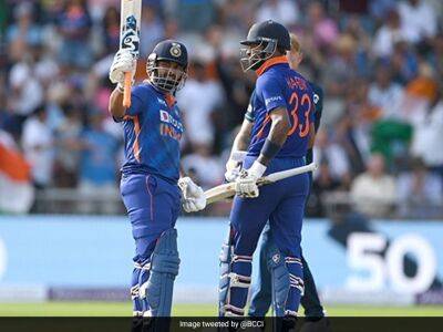 "Close The Match First": Hardik Pandya Reveals Advice To Rishabh Pant During Partnership In 3rd ODI vs England - sports.ndtv.com - India