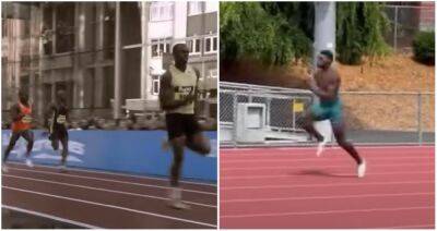Fred Kerley - Usain Bolt - Usain Bolt vs Fred Kerley: Did the American ‘break’ the 150m world record? - givemesport.com - Usa - Jamaica