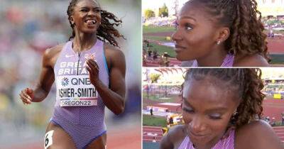 Heartbreak: Dina Asher-Smith reveals disappointment after World Championship 100m final - msn.com - Britain - Jamaica