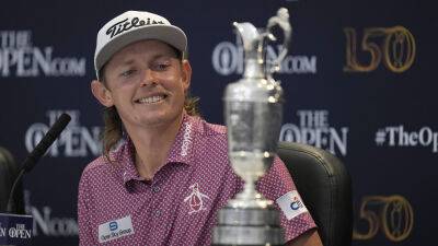 Rory Macilroy - Viktor Hovland - Cameron Smith - Cam Smith - Cameron Young - Cameron Smith looks to see 'how many beers fit' in the Claret Jug after Open Championship win - foxnews.com - Britain - Scotland - Australia - county Andrews - county Smith