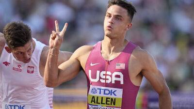 David J.Phillip - Ashley Landis - Devon Allen DQ'd from World Athletics Championships for reacting too quickly to starting gun - foxnews.com - Usa - county Eagle - state Oregon - county Baker - county Grant