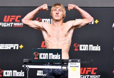 Paddy Pimblett - Tom Aspinall - Molly Maccann - UFC London 2022 Weigh-ins: How to watch - givemesport.com - Britain - Thailand