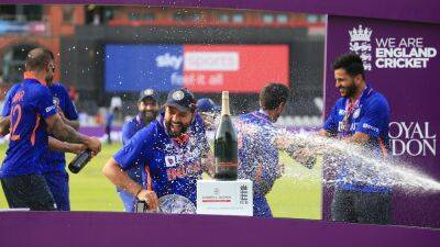Watch: Indian Dressing Room Celebrates Memorable Series Win vs England