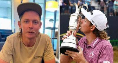 Rory Macilroy - Viktor Hovland - Cameron Smith - Cameron Young - Open champion Cameron Smith comes good on Claret Jug beer pledge - 'How many fit' - msn.com
