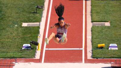 Katarina Johnson-Thompson’s heptathlon world title defence over - bt.com - Britain - Usa -  Doha -  Eugene