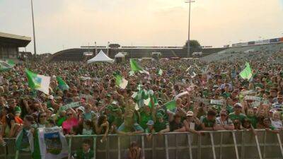 Limerick fans turn out in force to welcome home All-Ireland champions