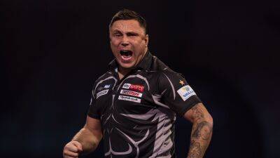 Gerwyn Price shakes off early troubles to reach World Matchplay second round - bt.com - Britain - Germany - Portugal