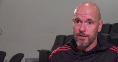 A smile and a nod of approval - what Manchester United manager Erik ten Hag is like away from the cameras