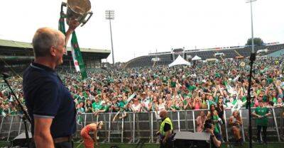 Thousands of Limerick fans greet All-Ireland hurling champions