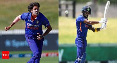 Watch: Jhulan Goswami bowls to KL Rahul at NCA nets - timesofindia.indiatimes.com - Germany - South Africa - New Zealand - India - Birmingham