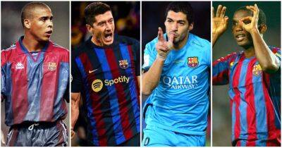 Ronaldo, Suarez, Zlatan, Lewandowski next? Barcelona's No.9s since 1996 ranked