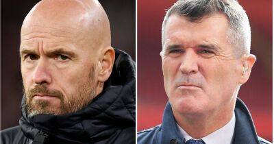 Roy Keane disagrees with prediction for Erik ten Hag's first Manchester United season