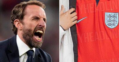 England: Leaked images of new World Cup away kit are simply brilliant
