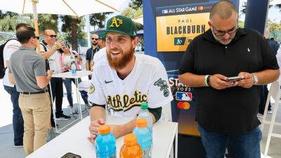 Athletics’ Paul Blackburn catches ride to MLB All-Star Game on Astros’ charter plane