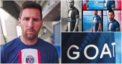 Lionel Messi: Why does PSG's new kit have 'GOAT' written on it?
