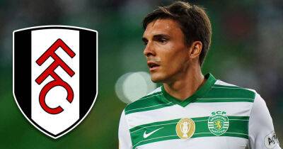 Joao Palhinha is set to sign for Fulham on a £17m deal from Sporting
