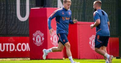 Mitchell van der Gaag comment to Donny van de Beek overheard in Man Utd training