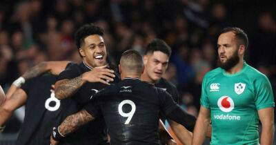 New Zealand vs Ireland LIVE rugby: Latest score and updates with All Blacks ahead after Ardie Savea’s second try