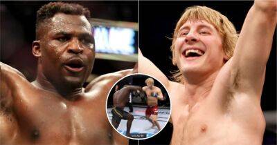 Francis Ngannou vs Paddy Pimblett UFC 4 fight simulation ends in a devastating knockout