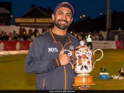 "Felt Special And Great Honour": Dinesh Karthik Reacts After Making India Captaincy Debut vs Derbyshire