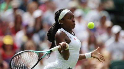 Amanda Anisimova - Harmony Tan - Gauff suffers earliest Wimbledon exit after defeat by Anisimova - channelnewsasia.com - Usa - Florida