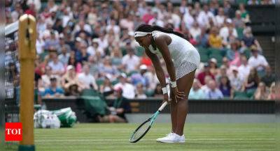 Coco Gauff suffers earliest Wimbledon exit after defeat by Amanda Anisimova