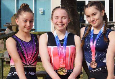 Greenhill Gymnastics Club trio Amy Boucher, Gaia Jennings and Claudette Russell impress at British-National grade finals - kentonline.co.uk - Britain