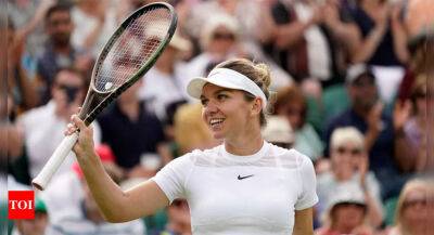 Former champion Simona Halep thumps Magdalena Frech to reach Wimbledon fourth round