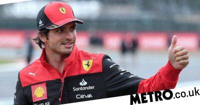 Ferrari’s Carlos Sainz Jr. takes first ever pole position for the British Grand Prix
