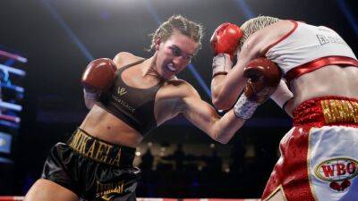 Mikaela Mayer-Alycia Baumgardner boxing title unification fight to be held at O2 Arena in London on Sept. 10, sources say