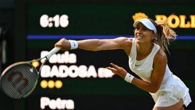 Petra Kvitova - Simona Halep - Paula Badosa - Paula Badosa Beats Two-Time Champion Petra Kvitova To Reach Wimbledon Last 16 - sports.ndtv.com