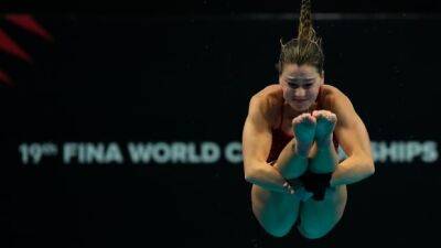 Canadian diver Mia Vallée captures silver for 2nd medal at world championships