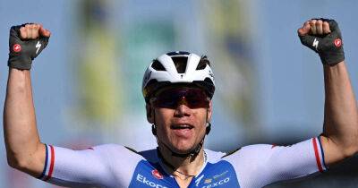 Fabio Jakobsen pounces to win stage two as Wout van Aert becomes new leader at Tour de France